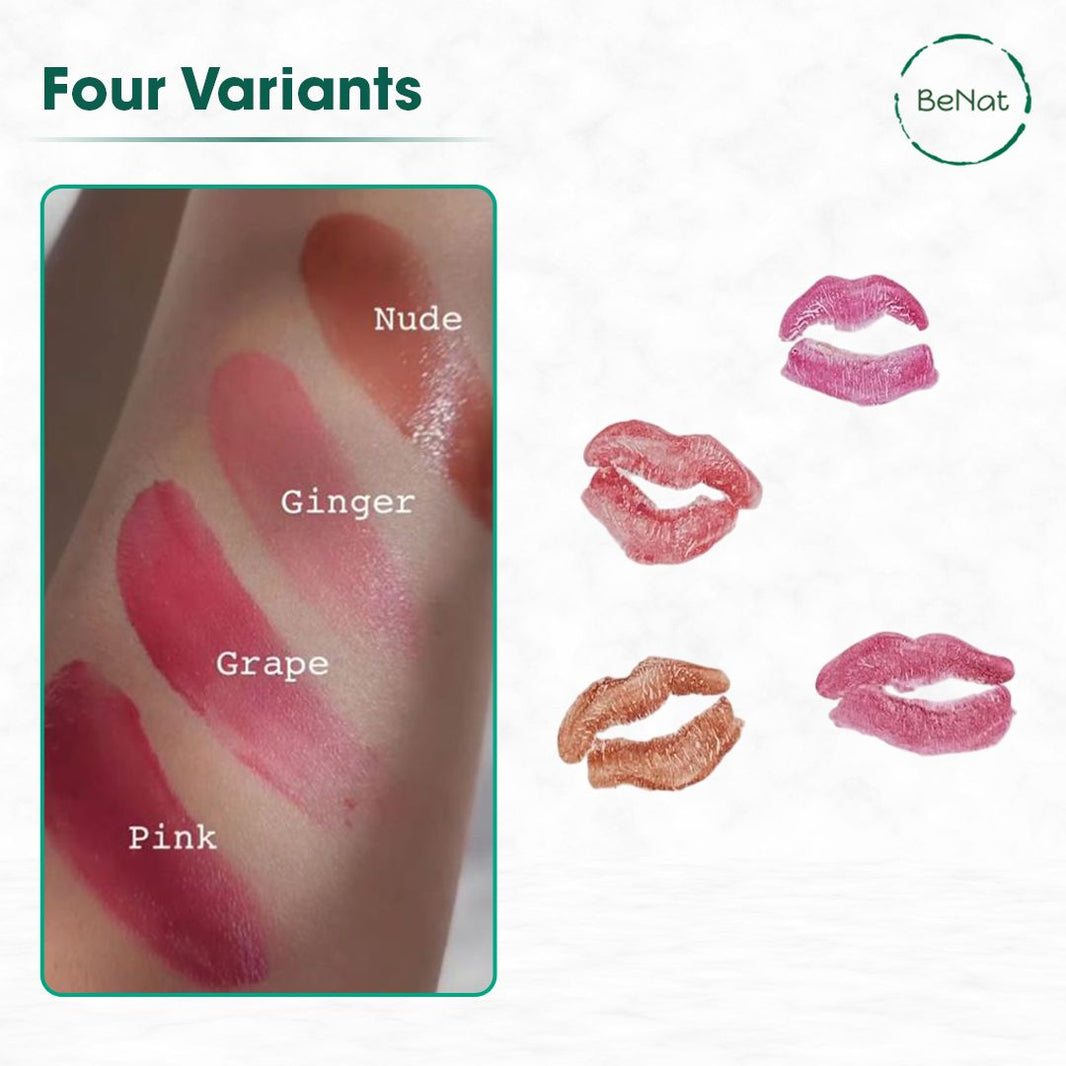 Lip & Cheek Bloom 2 in 1 Natural Lipstick & Blush - Long Lasting Hydrating Multi-Tasking Tinted Balm by BeNat-Lip & Cheek Bloom 2 in 1 Natural Lipstick & Blush - Long Lasting Hydrating Multi-Tasking Tinted Balm by BeNat