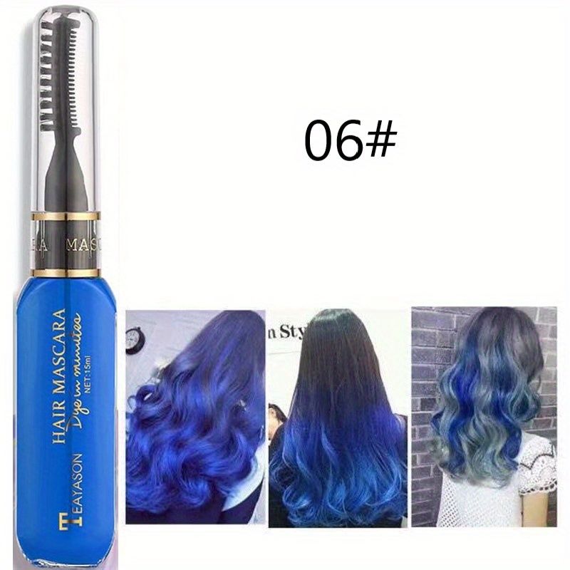 13 colors Disposable Hair Dye Comb - Washable Hair Tint for Party, Birthday, and Cosplay - Easy to Use and Safe-13 colors Disposable Hair Dye Comb - Washable Hair Tint for Party, Birthday, and Cosplay - Easy to Use and Safe