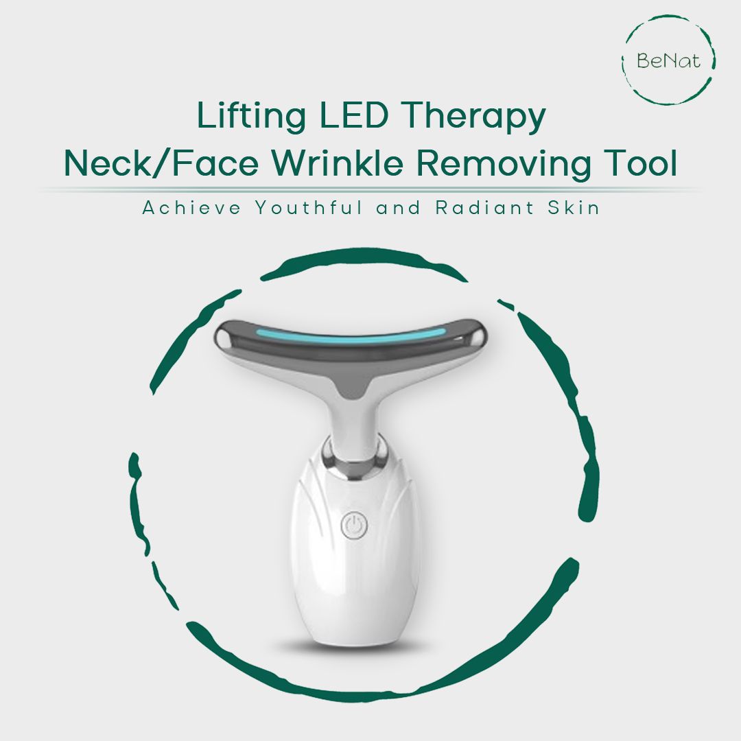 Neck & Face Lifting LED Therapy Device - Anti-Aging Wrinkle Remover & Double Chin Reducer Massager-Neck & Face Lifting LED Therapy Device - Anti-Aging Wrinkle Remover & Double Chin Reducer Massager