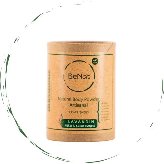 BeNat 100% All-Natural Body Powder - Talc-Free, Unscented, Eco-Friendly, Plastic-Free Packaging - Gentle for Sensitive Skin, Long-Lasting Odor Protection - 5.0 oz-BeNat 100% All-Natural Body Powder - Talc-Free, Unscented, Eco-Friendly, Plastic-Free Packaging - Gentle for Sensitive Skin, Long-Lasting Odor Protection - 5.0 oz