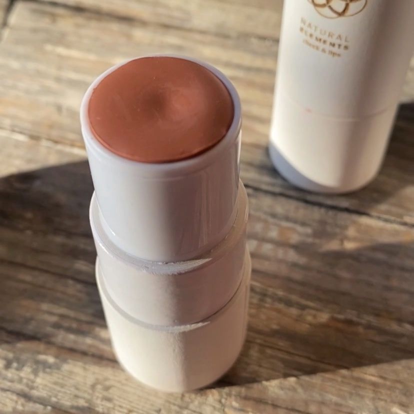 Lip & Cheek Bloom 2 in 1 Natural Lipstick & Blush - Long Lasting Hydrating Multi-Tasking Tinted Balm by BeNat-Lip & Cheek Bloom 2 in 1 Natural Lipstick & Blush - Long Lasting Hydrating Multi-Tasking Tinted Balm by BeNat