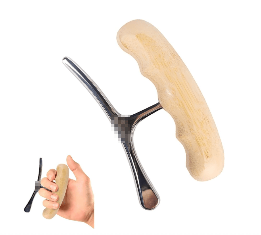 Gua Sha Scraping Tool Soft Tissue Massage Tool with Natural Wooden Handle for Muscle Relaxation Wholesale Myofascial Release and Post-Workout Recovery Suitable for Back Neck Shoulders and Legs-Gua Sha Scraping Tool Soft Tissue Massage Tool with Natural Wooden Handle for Muscle Relaxation Wholesale Myofascial Release and Post-Workout Recovery Suitable for Back Neck Shoulders and Legs