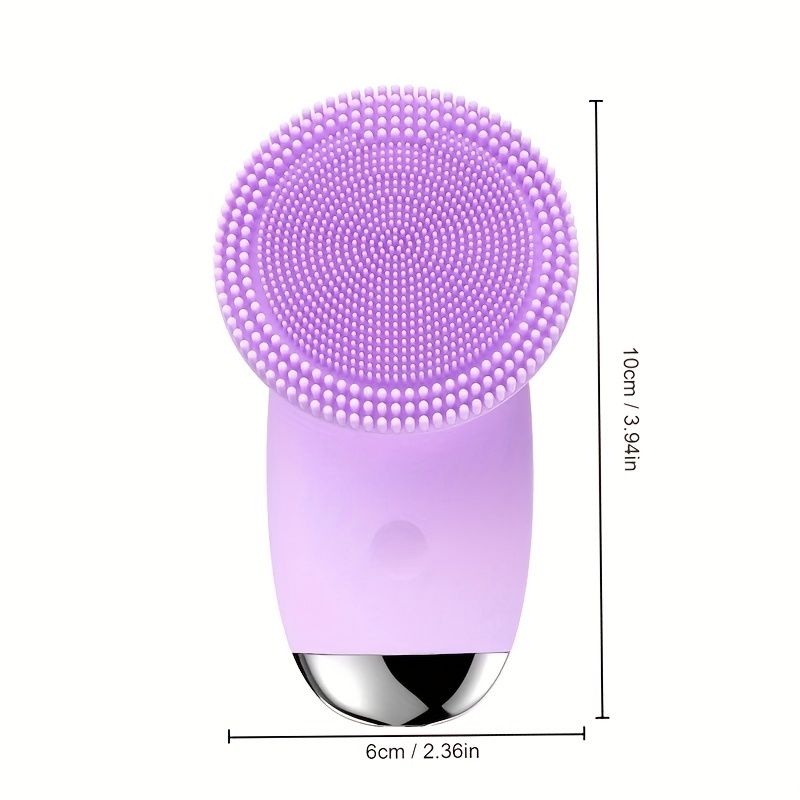 CONESN Electric Facial Cleansing Brush,Silicone Facial Cleansing Brush, Electric Silicone Face Brush, Sonic Facial Cleansing Brush For Makeup Remover-CONESN Electric Facial Cleansing Brush,Silicone Facial Cleansing Brush, Electric Silicone Face Brush, Sonic Facial Cleansing Brush For Makeup Remover