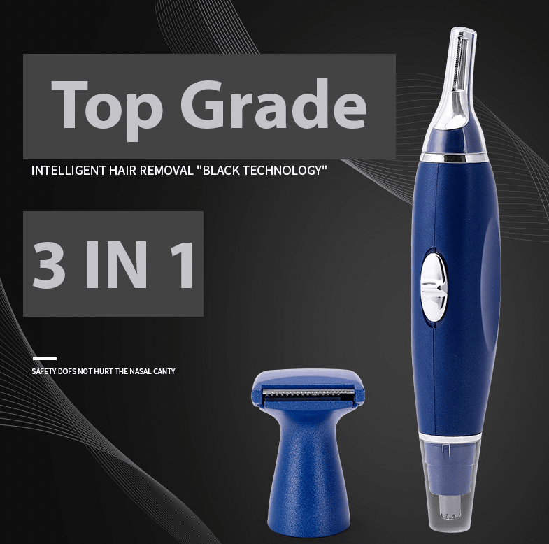 Electric Ear Beard Nose Hair Trimmer Eyebrow Mustache Remover Shaver Clipper New-Electric Ear Beard Nose Hair Trimmer Eyebrow Mustache Remover Shaver Clipper New