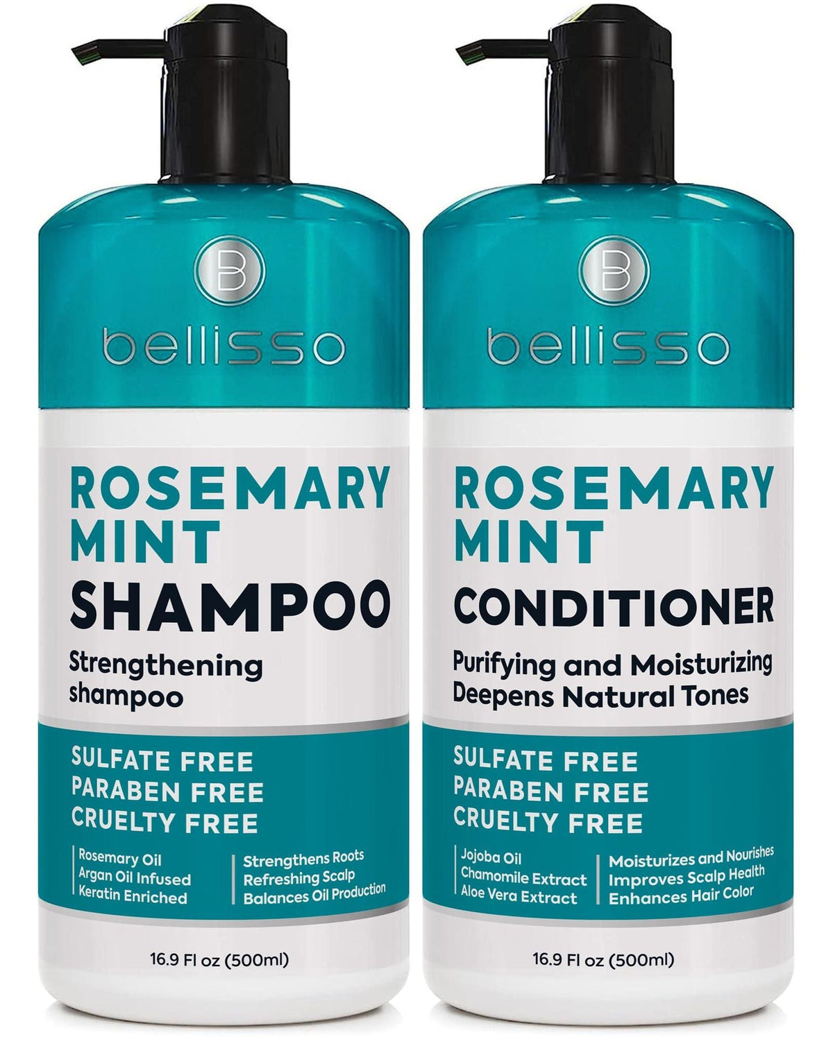 Rosemary Oil and Mint Shampoo and Conditioner Set Sulfate Free with Peppermint Moisturizing Products for Women and Men Helps Flaky Dry Scalp and Dandruff Salon Thickening for Thinning Hair-Rosemary Oil and Mint Shampoo and Conditioner Set Sulfate Free with Peppermint Moisturizing Products for Women and Men Helps Flaky Dry Scalp and Dandruff Salon Thickening for Thinning Hair