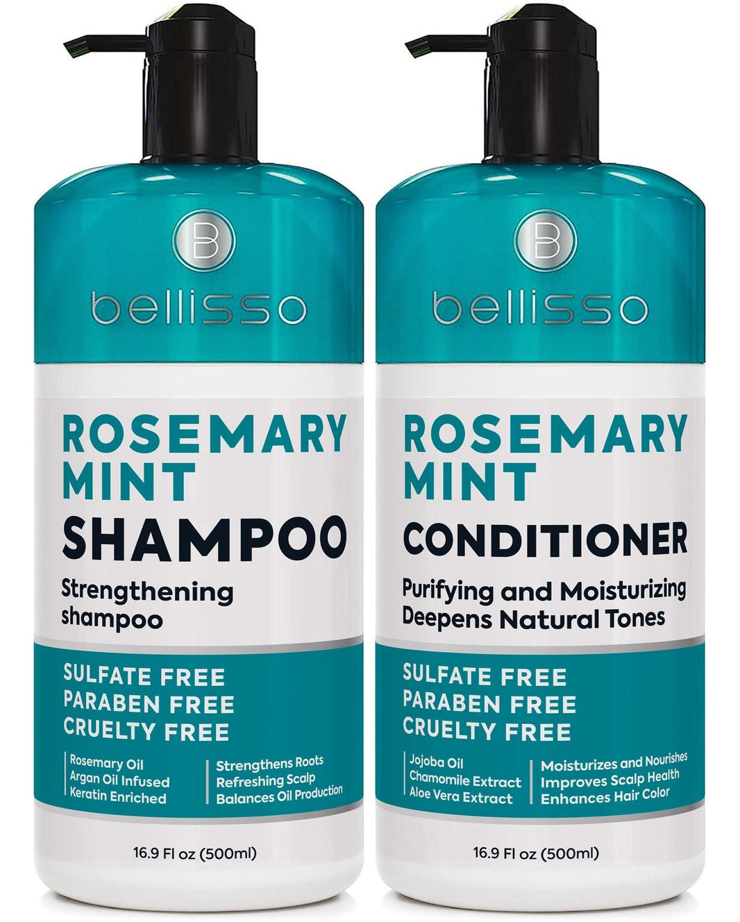 Rosemary Oil and Mint Shampoo and Conditioner Set Sulfate Free with Peppermint Moisturizing Products for Women and Men Helps Flaky Dry Scalp and Dandruff Salon Thickening for Thinning Hair-Rosemary Oil and Mint Shampoo and Conditioner Set Sulfate Free with Peppermint Moisturizing Products for Women and Men Helps Flaky Dry Scalp and Dandruff Salon Thickening for Thinning Hair