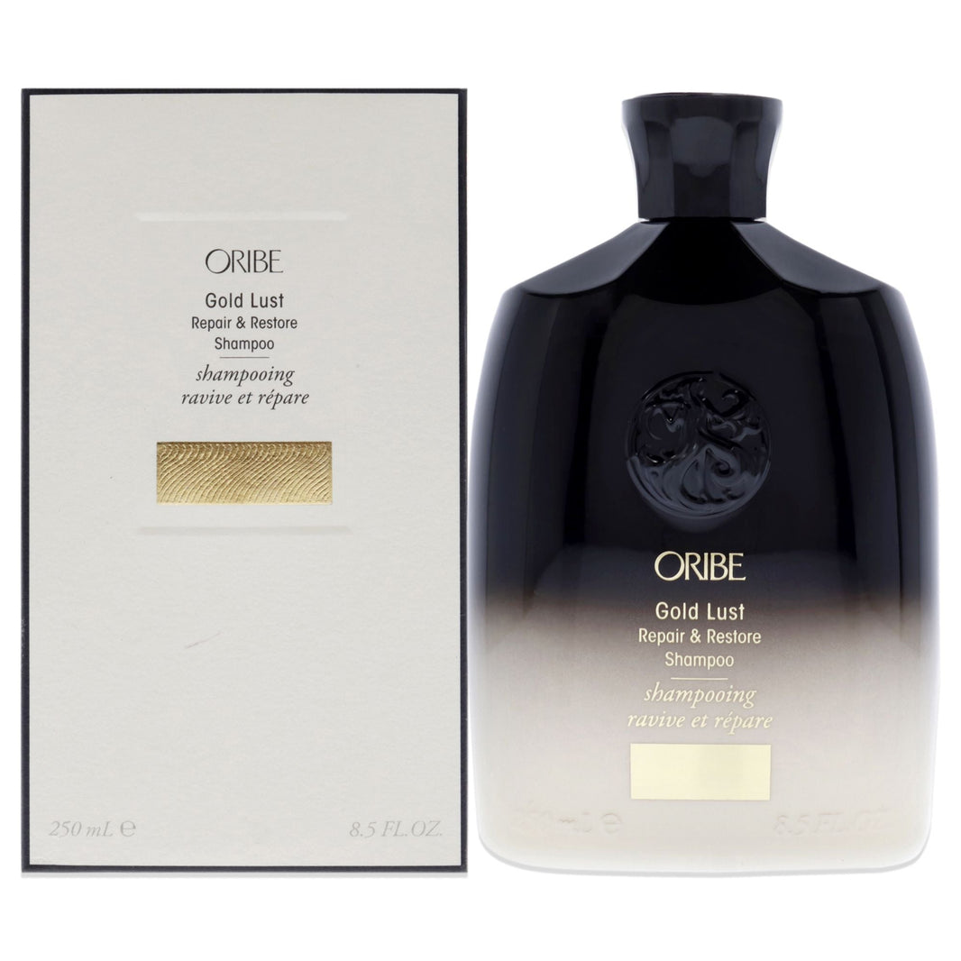 Gold Lust Repair and Restore Shampoo by Oribe for Unisex - 8.5 oz Shampoo-Gold Lust Repair and Restore Shampoo by Oribe for Unisex - 8.5 oz Shampoo