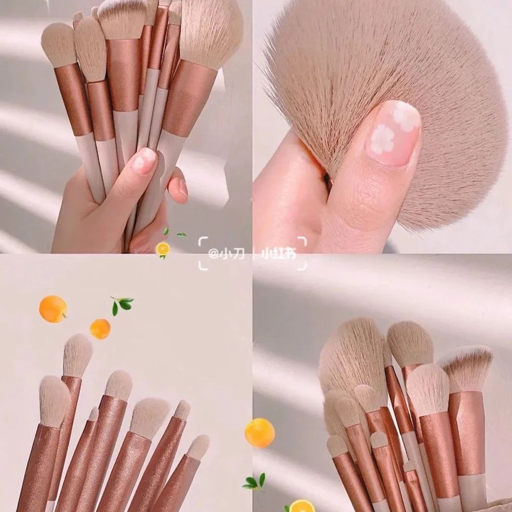 13 PCS Makeup Brushes Set Eye Shadow Foundation Women Cosmetic Brush Eyeshadow Blush Powder Blending Beauty Soft Make Up Tools-13 PCS Makeup Brushes Set Eye Shadow Foundation Women Cosmetic Brush Eyeshadow Blush Powder Blending Beauty Soft Make Up Tools