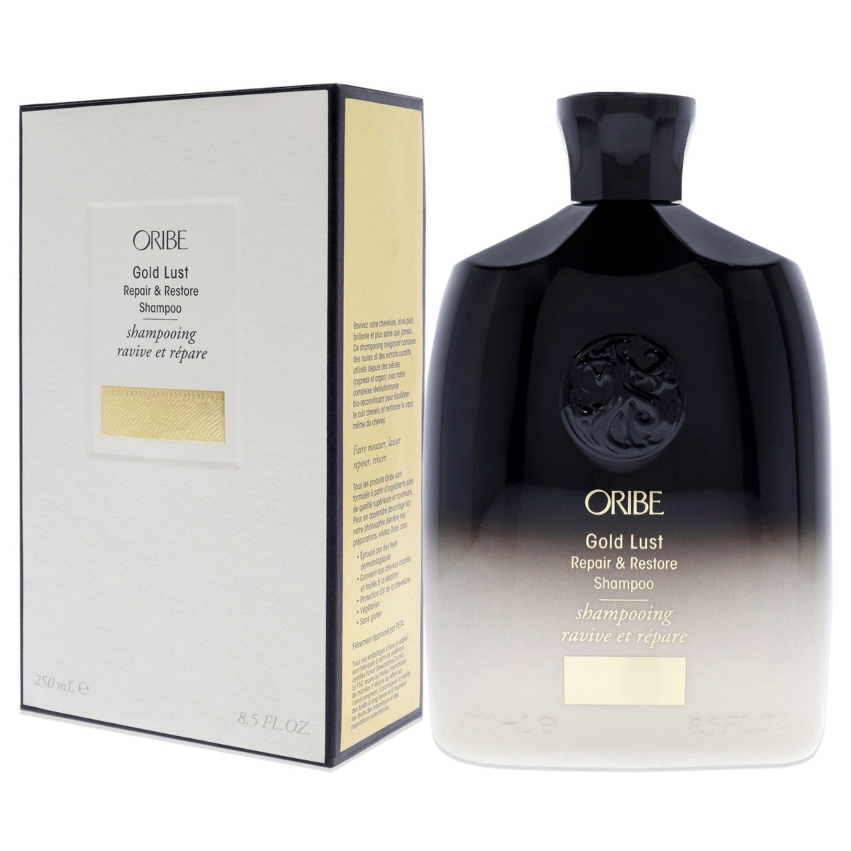 Gold Lust Repair and Restore Shampoo by Oribe for Unisex - 8.5 oz Shampoo-Gold Lust Repair and Restore Shampoo by Oribe for Unisex - 8.5 oz Shampoo