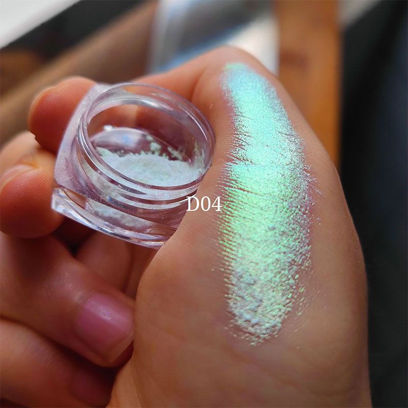 MultiChrome Shifting Pigments Chameleon Eyeshadow Duochrome Chameleon Eyeshadow Infinite Chrome Shining Eyeshadow Net 0.2g-MultiChrome Shifting Pigments Chameleon Eyeshadow Duochrome Chameleon Eyeshadow Infinite Chrome Shining Eyeshadow Net 0.2g