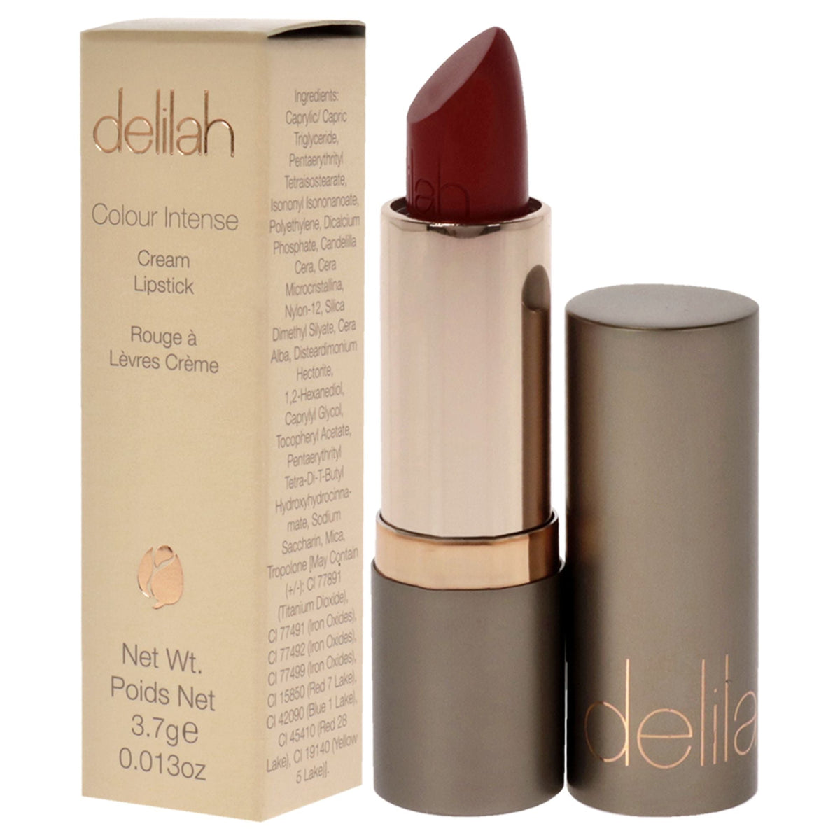 Colour Intense Cream Lipstick - Floozy by Delilah for Women - 0.013 oz Lipstick-Colour Intense Cream Lipstick - Floozy by Delilah for Women - 0.013 oz Lipstick
