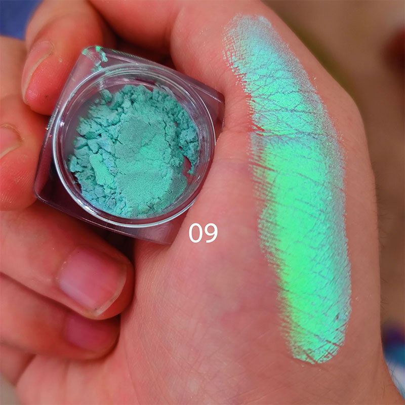 MultiChrome Shifting Pigments Chameleon Eyeshadow Duochrome Chameleon Eyeshadow Infinite Chrome Shining Eyeshadow Net 0.2g-MultiChrome Shifting Pigments Chameleon Eyeshadow Duochrome Chameleon Eyeshadow Infinite Chrome Shining Eyeshadow Net 0.2g
