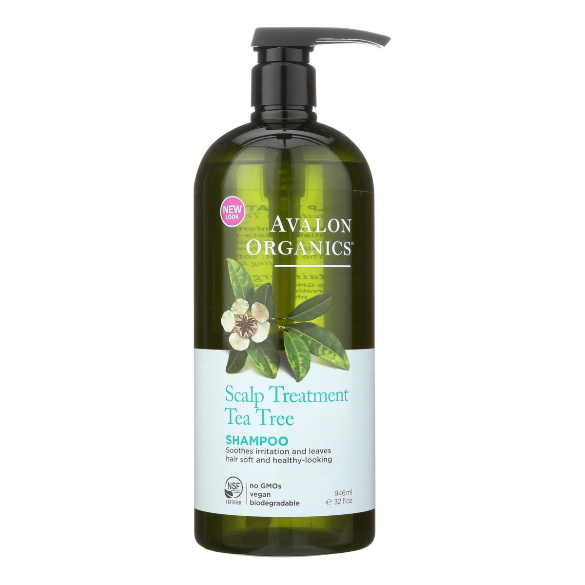 Avalon Shampoo - Organic Tea Tree - 32 Oz-Avalon Shampoo - Organic Tea Tree - 32 Oz