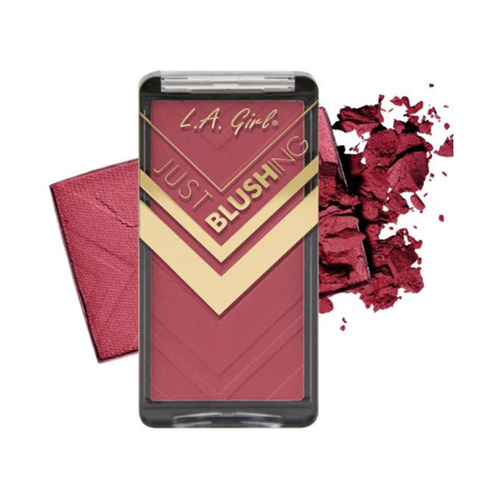 LA GIRL Just Blushing Powder Blush-LA GIRL Just Blushing Powder Blush