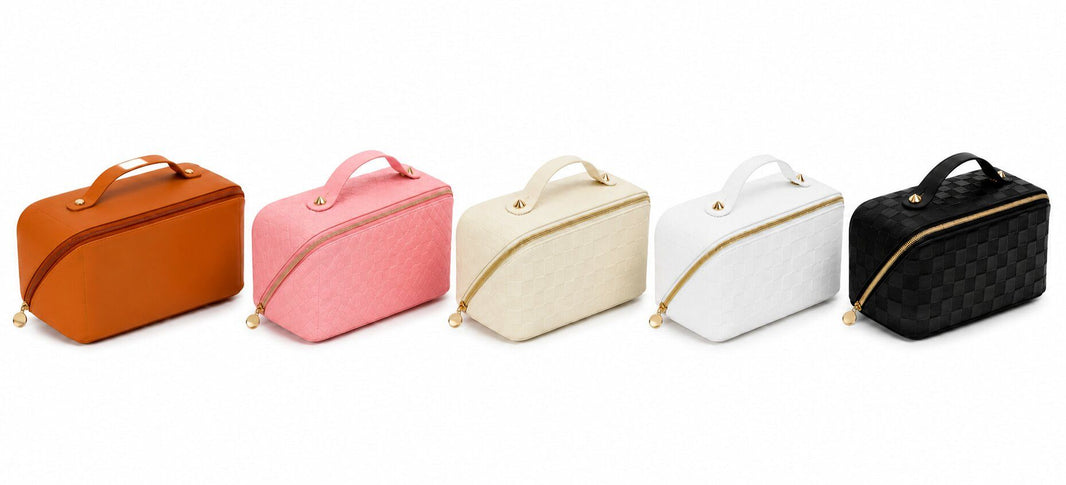 Expandable Makeup Bag-Expandable Makeup Bag