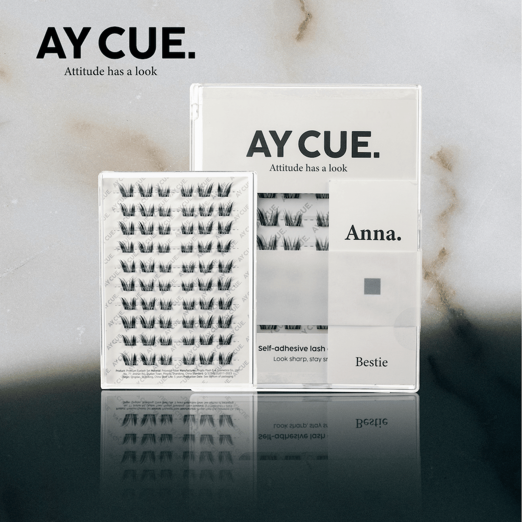 AYCUE #ANNA# Self-adhesive Lash Clusters C Curl 10-14mm 60 Clusters Glue-free Eyelashes Extensions for Natural Look Easy Application Lightweight & Reusable Cosmetic-AYCUE #ANNA# Self-adhesive Lash Clusters C Curl 10-14mm 60 Clusters Glue-free Eyelashes Extensions for Natural Look Easy Application Lightweight & Reusable Cosmetic