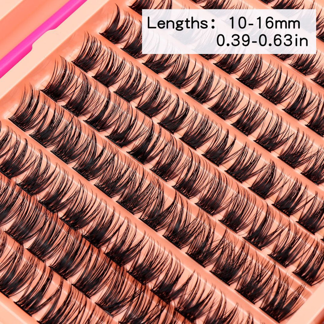 2026 Fairy Tale False Eyelashes -  Azenlo Beginner's DIY Eyelash Extension Kit, 120 Clusters Of Large-capacity False Eyelashes, Includes Glue, Tweezers, and a Complete Tool Set-2026 Fairy Tale False Eyelashes -  Azenlo Beginner's DIY Eyelash Extension Kit, 120 Clusters Of Large-capacity False Eyelashes, Includes Glue, Tweezers, and a Complete Tool Set