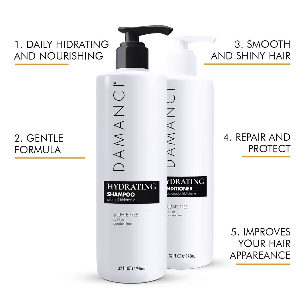 DAMANCI Hydrating Shampoo & Conditioner Duo-DAMANCI Hydrating Shampoo & Conditioner Duo