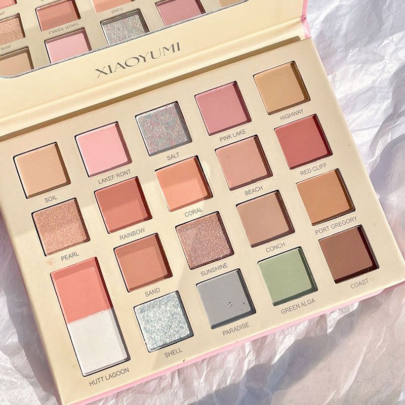 20 Colors Shiny Eyeshadow Palette Matte Rose Color Earth Eye Shadow Polarized Glitter Long Lasting Eye Makeup Cosmetic 2025New-20 Colors Shiny Eyeshadow Palette Matte Rose Color Earth Eye Shadow Polarized Glitter Long Lasting Eye Makeup Cosmetic 2025New