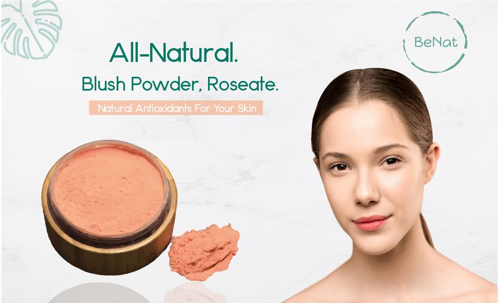 BeNat Natural Blush Loose Powder Set with Reusable Bamboo Jar, Eco-Friendly Kraft Refill Bag and Kabuki Brush - Vegan Makeup for All Skin Types-BeNat Natural Blush Loose Powder Set with Reusable Bamboo Jar, Eco-Friendly Kraft Refill Bag and Kabuki Brush - Vegan Makeup for All Skin Types