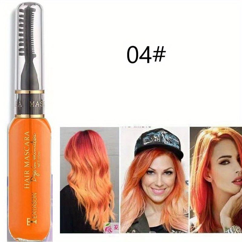 13 colors Disposable Hair Dye Comb - Washable Hair Tint for Party, Birthday, and Cosplay - Easy to Use and Safe-13 colors Disposable Hair Dye Comb - Washable Hair Tint for Party, Birthday, and Cosplay - Easy to Use and Safe