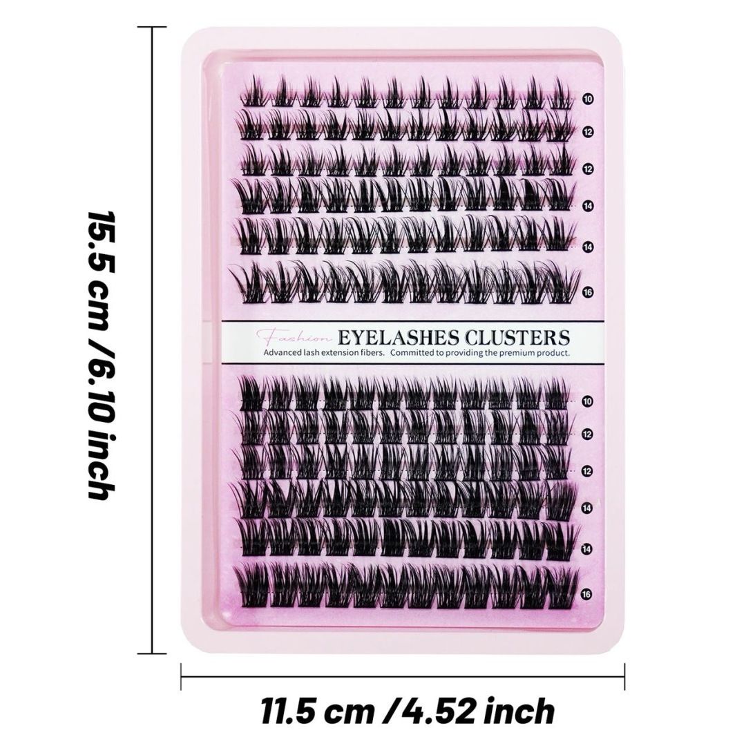 2026 Hot Selling Recommendation: Segmented Self-grafting False Eyelash Extension Set (Includes Glue + Tweezers) - Natural and Realistic Fairy-like Eyelashes-2026 Hot Selling Recommendation: Segmented Self-grafting False Eyelash Extension Set (Includes Glue + Tweezers) - Natural and Realistic Fairy-like Eyelashes