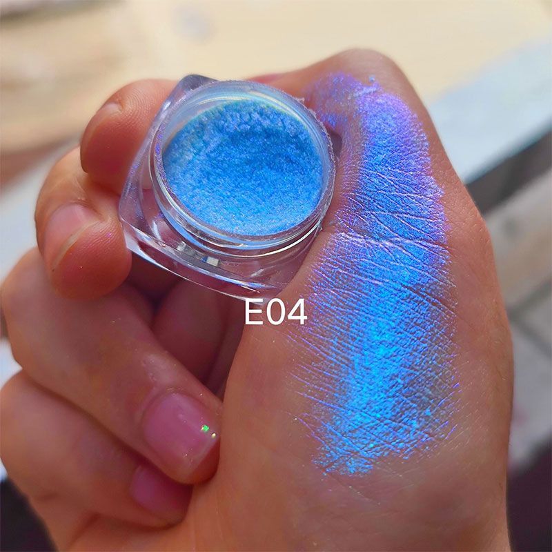 MultiChrome Shifting Pigments Chameleon Eyeshadow Duochrome Chameleon Eyeshadow Infinite Chrome Shining Eyeshadow Net 0.2g-MultiChrome Shifting Pigments Chameleon Eyeshadow Duochrome Chameleon Eyeshadow Infinite Chrome Shining Eyeshadow Net 0.2g