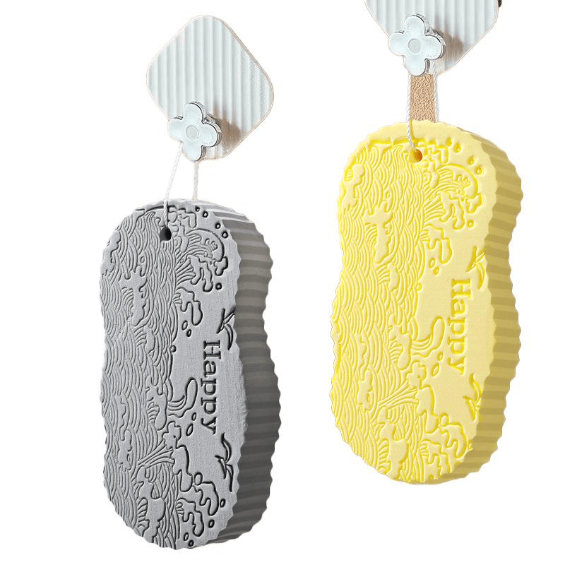 Textured Bath Sponge for Adults, Soft Foam Shower Sponge for Gentle Exfoliating & Deep Cleansing-Textured Bath Sponge for Adults, Soft Foam Shower Sponge for Gentle Exfoliating & Deep Cleansing