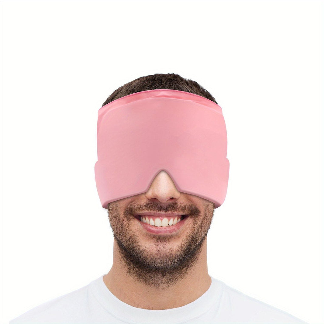 Cooling Head Gel relaxation Cap, Hot & Cold relaxation Hat, Cool Ice Head Wrap Ice Pack Mask, Cold Compress Products, Comfortable & Stretchy Ice Pack With Hot And Cold-Cooling Head Gel relaxation Cap, Hot & Cold relaxation Hat, Cool Ice Head Wrap Ice Pack Mask, Cold Compress Products, Comfortable & Stretchy Ice Pack With Hot And Cold