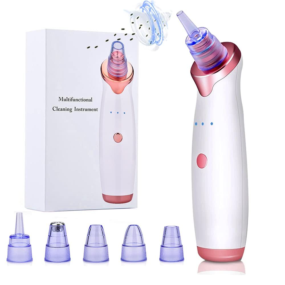 Rejuvenate Your Skin - Blackhead Remover Vacuum - Facial Pore Vacuum Extractor Electric Pore Cleaner-Rejuvenate Your Skin - Blackhead Remover Vacuum - Facial Pore Vacuum Extractor Electric Pore Cleaner