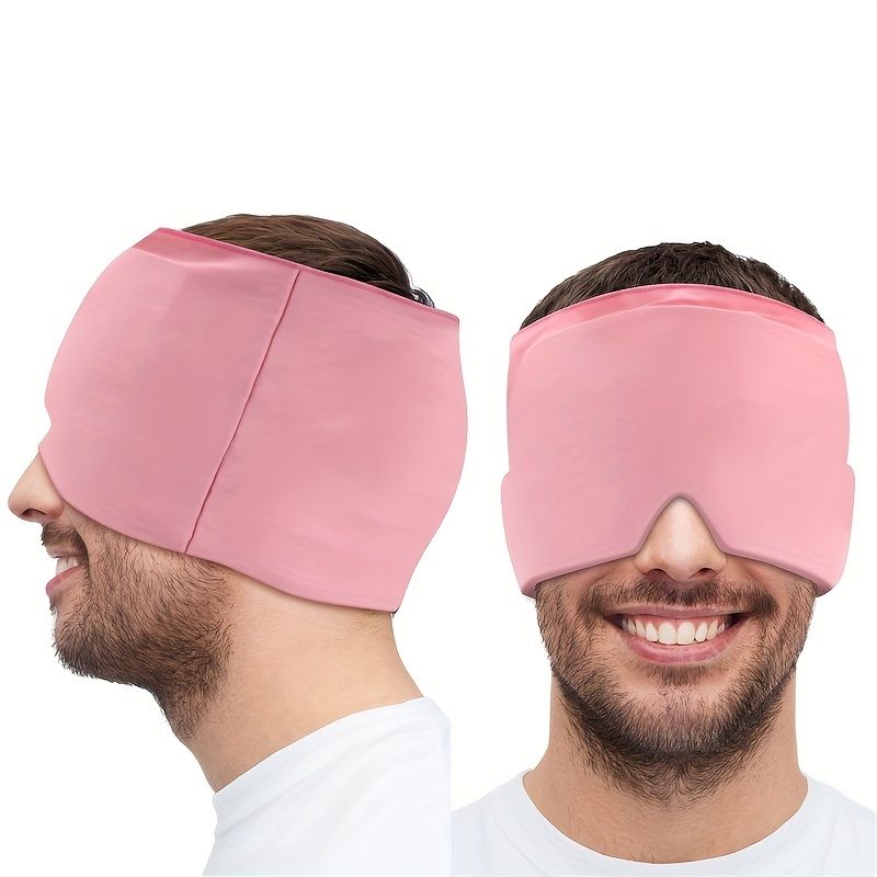 Cooling Head Gel relaxation Cap, Hot & Cold relaxation Hat, Cool Ice Head Wrap Ice Pack Mask, Cold Compress Products, Comfortable & Stretchy Ice Pack With Hot And Cold-Cooling Head Gel relaxation Cap, Hot & Cold relaxation Hat, Cool Ice Head Wrap Ice Pack Mask, Cold Compress Products, Comfortable & Stretchy Ice Pack With Hot And Cold