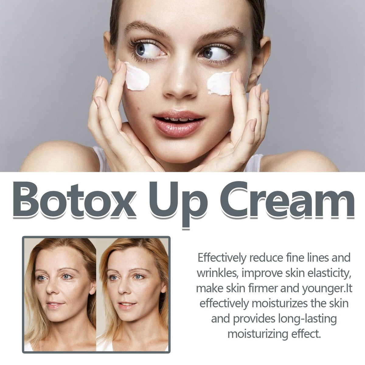 EELHOE Face Fine Line Cream, Firming Skin ing And Smoothing Fine Lines Delicate Pores Cream-EELHOE Face Fine Line Cream, Firming Skin ing And Smoothing Fine Lines Delicate Pores Cream