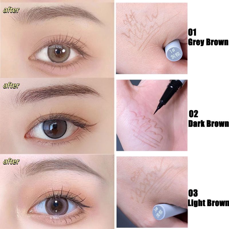 3/1 Pcs Liquid Wenkbrauw Tattoo Potlood 0.01Mm Ultra Dunne Kop Waterdichte Wenkbrauw Pen Zweet-Proof Gemakkelijk Om Kleur eye Cosmetische Make-Up-3/1 Pcs Liquid Wenkbrauw Tattoo Potlood 0.01Mm Ultra Dunne Kop Waterdichte Wenkbrauw Pen Zweet-Proof Gemakkelijk Om Kleur eye Cosmetische Make-Up