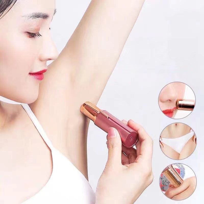 Facial Hair Remover for Women - Painless Portable Lipstick Shaver with LED Light & Stainless Steel Blades, Rechargeable USB Epilator for Lip, Chin, Cheek & Peach Fuzz-Facial Hair Remover for Women - Painless Portable Lipstick Shaver with LED Light & Stainless Steel Blades, Rechargeable USB Epilator for Lip, Chin, Cheek & Peach Fuzz
