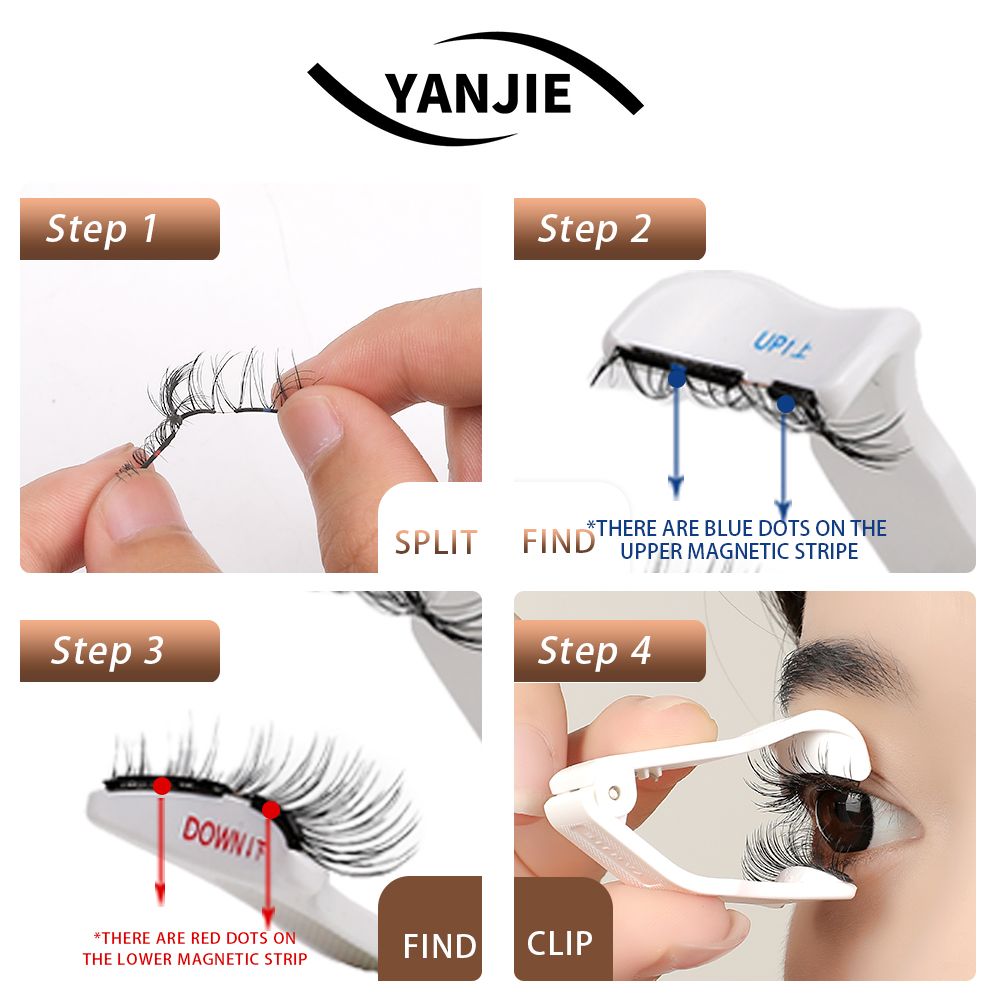 No Glue Soft Magnetic Clip On Eyelashes, Misty Slim Sparse B/C Curl Gentle Lifting Lashes for Thin & Double Inner Eyelid Daily Makeup-No Glue Soft Magnetic Clip On Eyelashes, Misty Slim Sparse B/C Curl Gentle Lifting Lashes for Thin & Double Inner Eyelid Daily Makeup