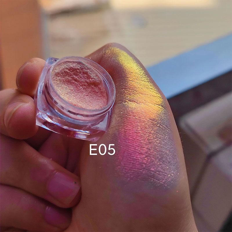 MultiChrome Shifting Pigments Chameleon Eyeshadow Duochrome Chameleon Eyeshadow Infinite Chrome Shining Eyeshadow Net 0.2g-MultiChrome Shifting Pigments Chameleon Eyeshadow Duochrome Chameleon Eyeshadow Infinite Chrome Shining Eyeshadow Net 0.2g
