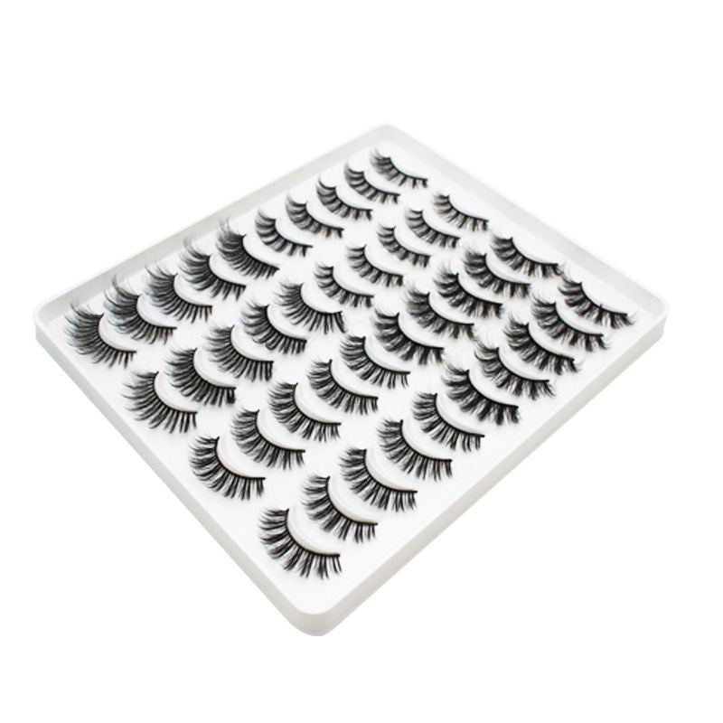 20 Pairs Mink Lashes Natural False Eyelashes Dramatic Volume Fake Lashes Soft Thick Long Eyelashes Wispy Makeup Extension 2022-20 Pairs Mink Lashes Natural False Eyelashes Dramatic Volume Fake Lashes Soft Thick Long Eyelashes Wispy Makeup Extension 2022