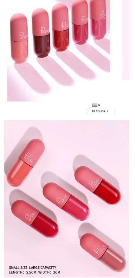 PUDAIER® Mini Capsule Matte Liquid Lipstick - Color #904-PUDAIER® Mini Capsule Matte Liquid Lipstick - Color #904