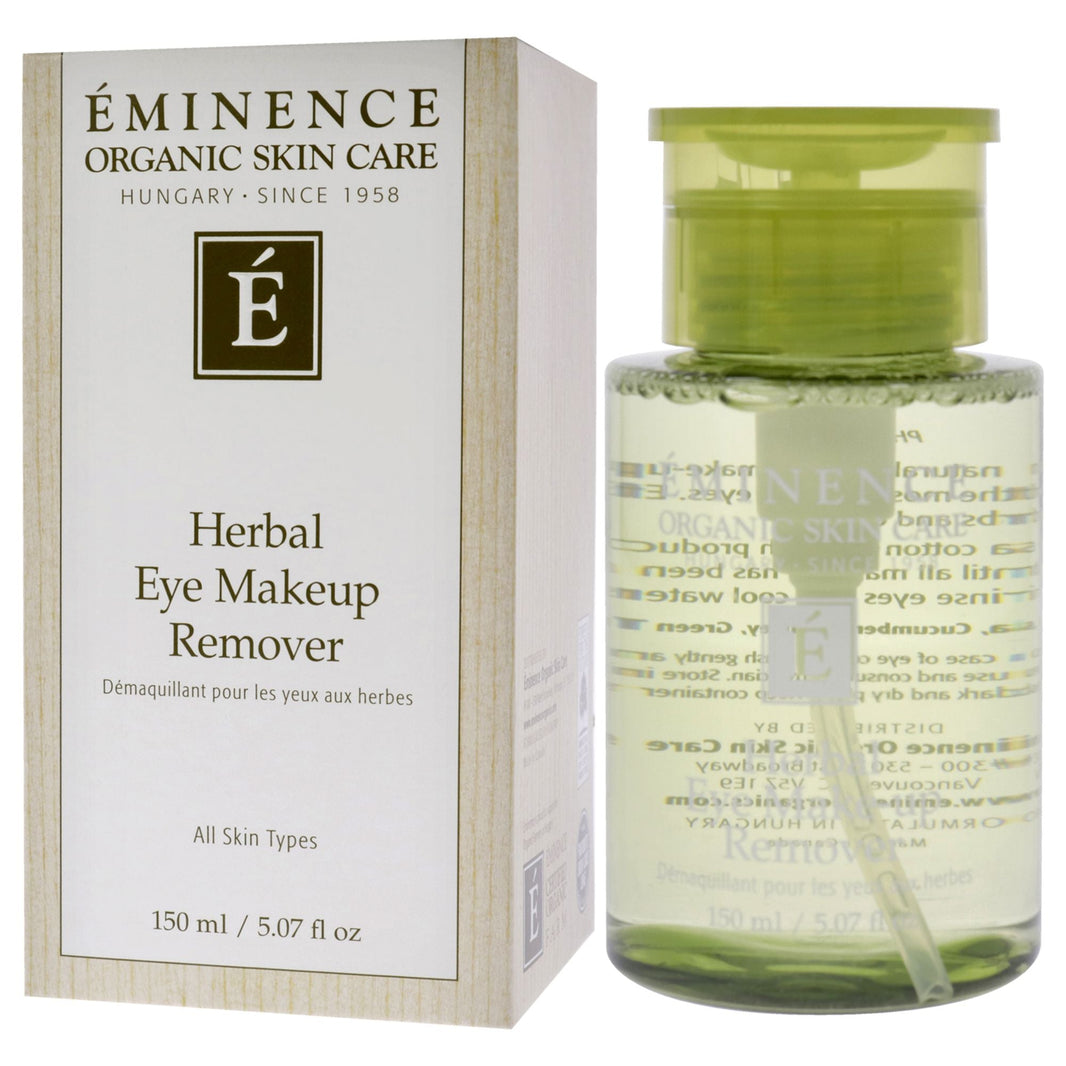 Herbal Eye Makeup Remover by Eminence for Unisex - 5.07 oz Makeup Remover-Herbal Eye Makeup Remover by Eminence for Unisex - 5.07 oz Makeup Remover