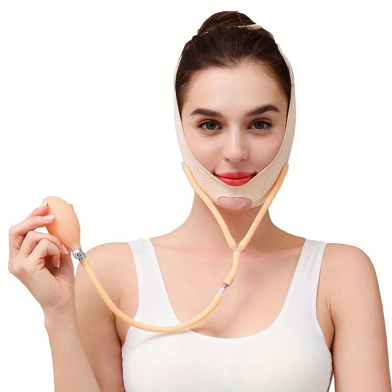 Rejuvenate Your Skin Instantly with the Adjustable V Line Face Mask - Face Lifting Strap, Double Chin Reducer, and Face Lifting Belt!-Rejuvenate Your Skin Instantly with the Adjustable V Line Face Mask - Face Lifting Strap, Double Chin Reducer, and Face Lifting Belt!