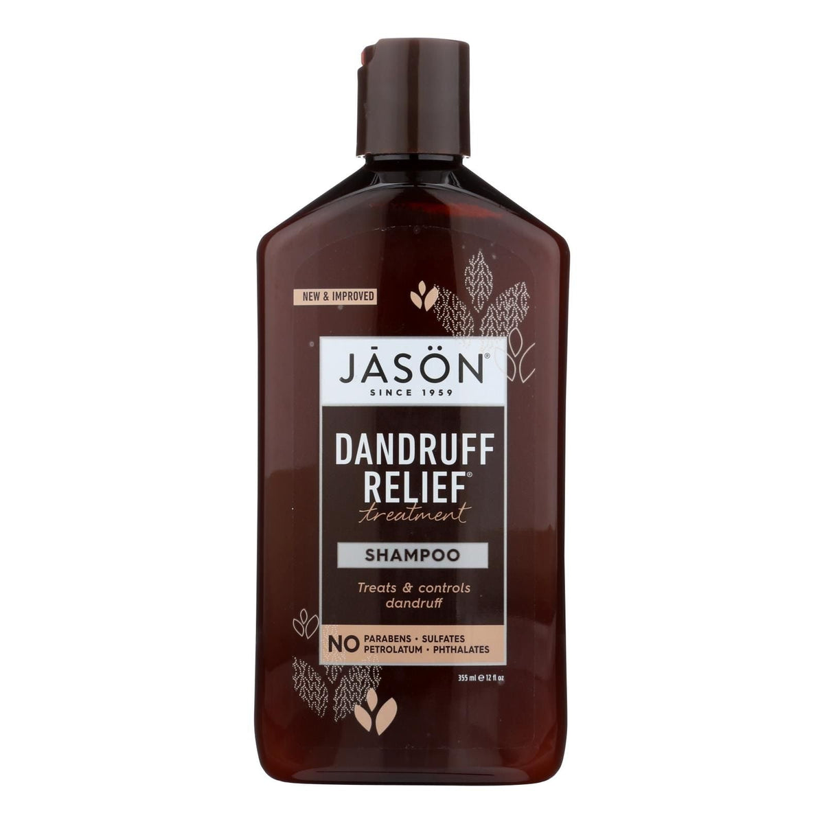Jason Dandruff Relief Shampoo - 12 Fl Oz-Jason Dandruff Relief Shampoo - 12 Fl Oz