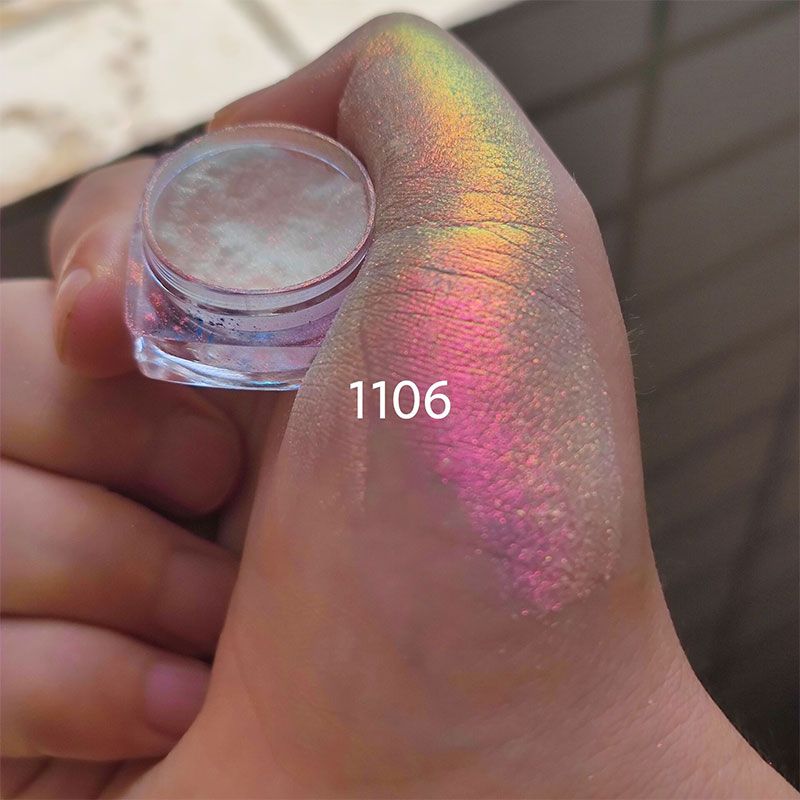 MultiChrome Shifting Pigments Chameleon Eyeshadow Duochrome Chameleon Eyeshadow Infinite Chrome Shining Eyeshadow Net 0.2g-MultiChrome Shifting Pigments Chameleon Eyeshadow Duochrome Chameleon Eyeshadow Infinite Chrome Shining Eyeshadow Net 0.2g