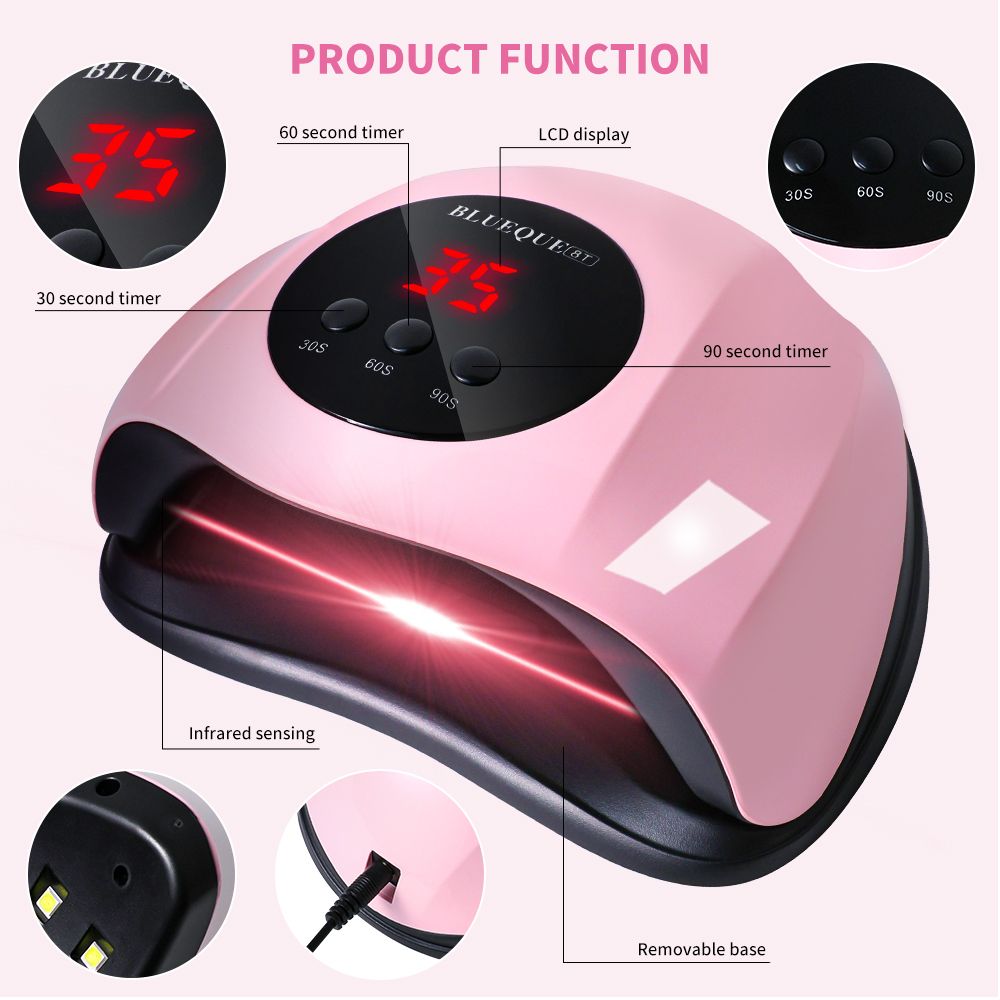 UV Light for Nails, 24LED UV LED Nail Lamp for Gel Polish,Fast Nail Dryer with Automatic Sensor, 3 Timer Setting,Small and Portable, LED Nail Light for Fingernail andToenail gel deunias-UV Light for Nails, 24LED UV LED Nail Lamp for Gel Polish,Fast Nail Dryer with Automatic Sensor, 3 Timer Setting,Small and Portable, LED Nail Light for Fingernail andToenail gel deunias