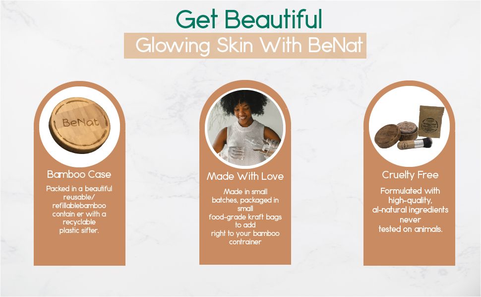 All-Natural Translucent Loose Face Powder - Oil-Absorbing Mattifying Setting Makeup with Reusable Bamboo Case & Eco-Friendly Refill - Sheer Warm Tint Finishing Powder for All Skin Types-All-Natural Translucent Loose Face Powder - Oil-Absorbing Mattifying Setting Makeup with Reusable Bamboo Case & Eco-Friendly Refill - Sheer Warm Tint Finishing Powder for All Skin Types