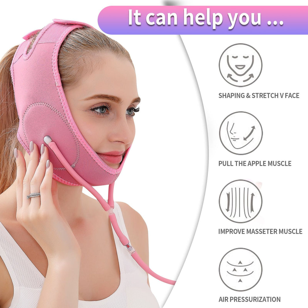 Rejuvenate Your Skin Instantly with the Adjustable V Line Face Mask - Face Lifting Strap, Double Chin Reducer, and Face Lifting Belt!-Rejuvenate Your Skin Instantly with the Adjustable V Line Face Mask - Face Lifting Strap, Double Chin Reducer, and Face Lifting Belt!