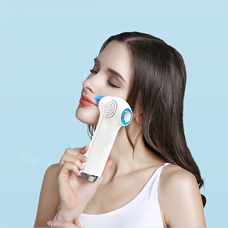 1pc Blackhead Remover Pore Vacuum Hot & Cold Compress; Blackhead Remover Pore Vacuum; Upgraded Facial Pore Cleaner-1pc Blackhead Remover Pore Vacuum Hot & Cold Compress; Blackhead Remover Pore Vacuum; Upgraded Facial Pore Cleaner