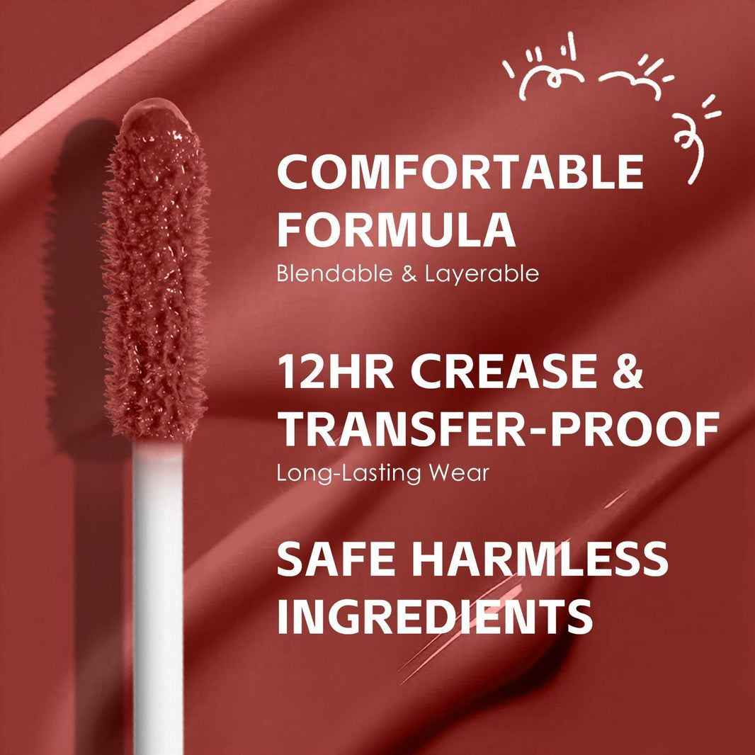 Long-Lasting Hydrating Lip Gloss, Moisturizing Non-Sticky Lip Tint with Hyaluronic Acid for Plumping Finish-Long-Lasting Hydrating Lip Gloss, Moisturizing Non-Sticky Lip Tint with Hyaluronic Acid for Plumping Finish