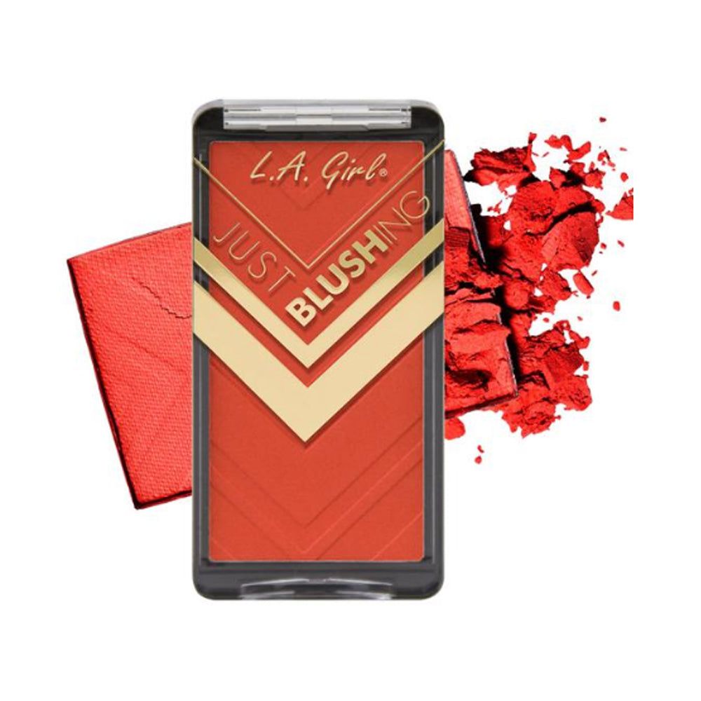 LA GIRL Just Blushing Powder Blush-LA GIRL Just Blushing Powder Blush