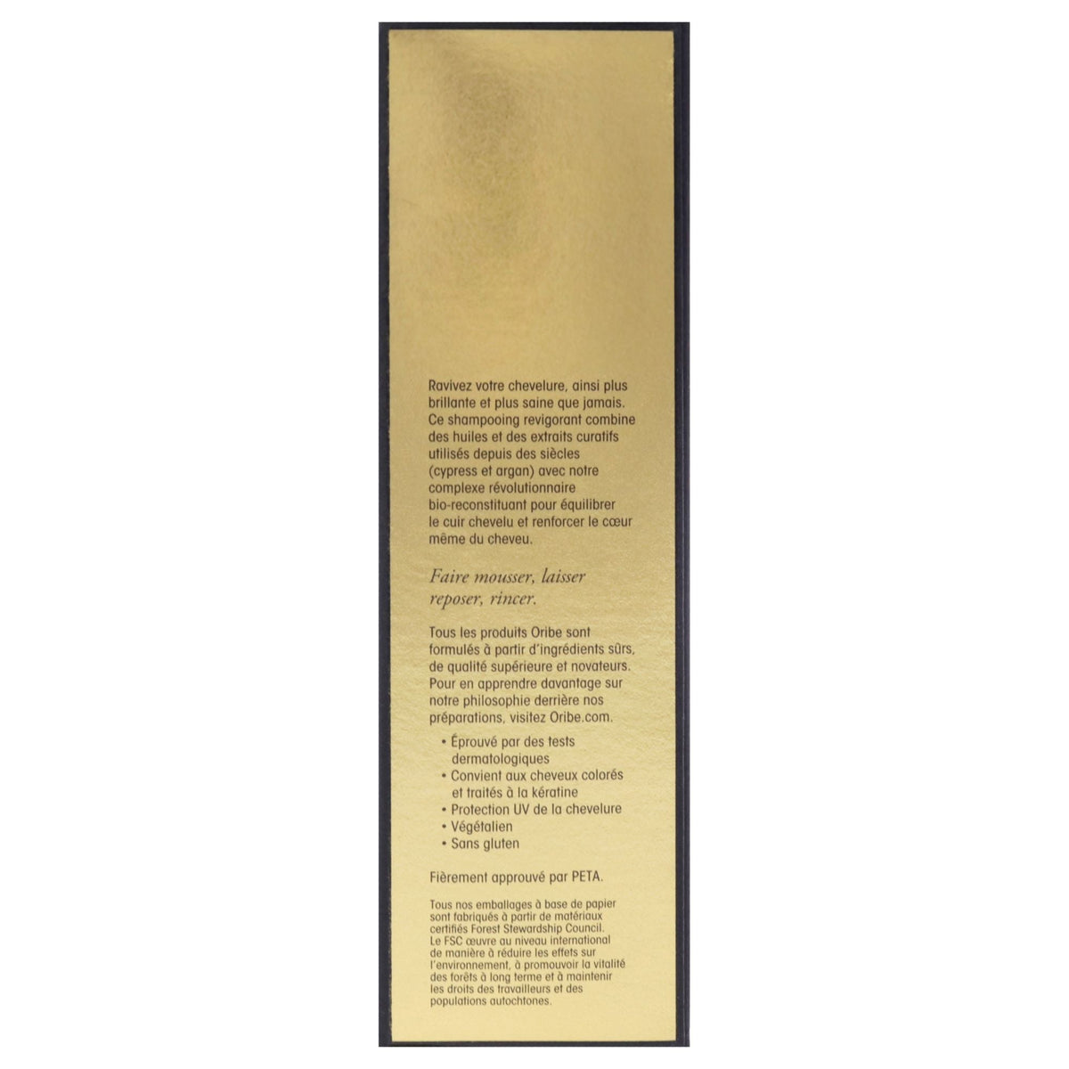 Gold Lust Repair and Restore Shampoo by Oribe for Unisex - 8.5 oz Shampoo-Gold Lust Repair and Restore Shampoo by Oribe for Unisex - 8.5 oz Shampoo