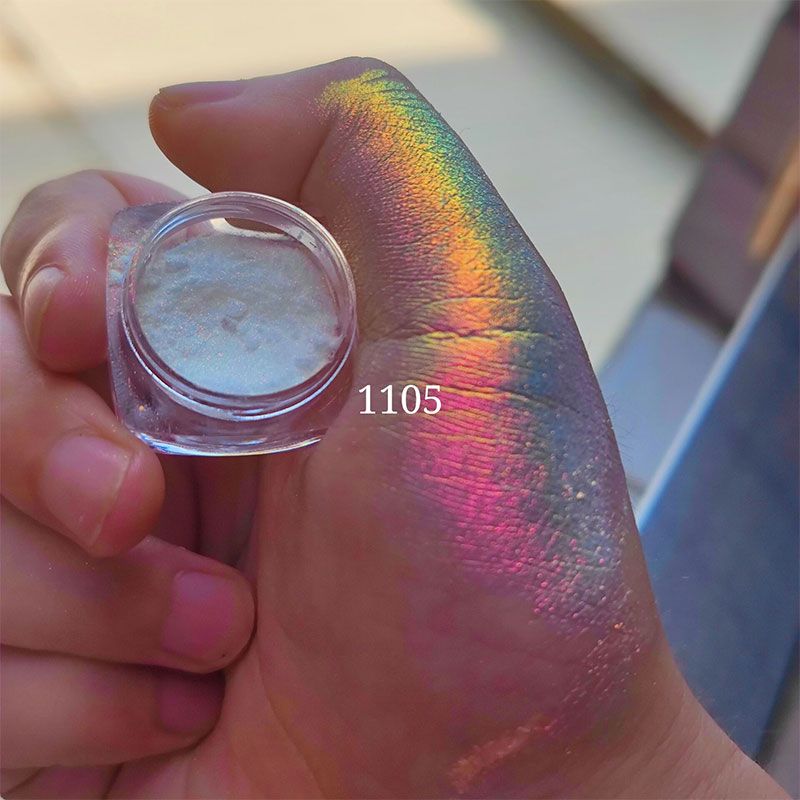 MultiChrome Shifting Pigments Chameleon Eyeshadow Duochrome Chameleon Eyeshadow Infinite Chrome Shining Eyeshadow Net 0.2g-MultiChrome Shifting Pigments Chameleon Eyeshadow Duochrome Chameleon Eyeshadow Infinite Chrome Shining Eyeshadow Net 0.2g